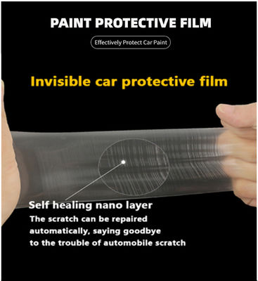 Envoltório claro 1.52x15m do vinil TPU PPF do auto do filme lustroso da cura