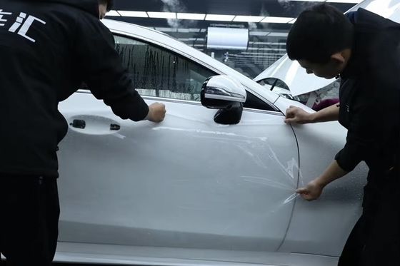película protetora transparente da pintura dos poliuretanos 7.5mil termoplásticos para carros