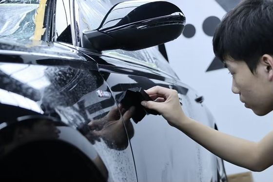 os poliuretanos termoplásticos de 8.5mil TPU cancelam a película protetora automotivo plástica