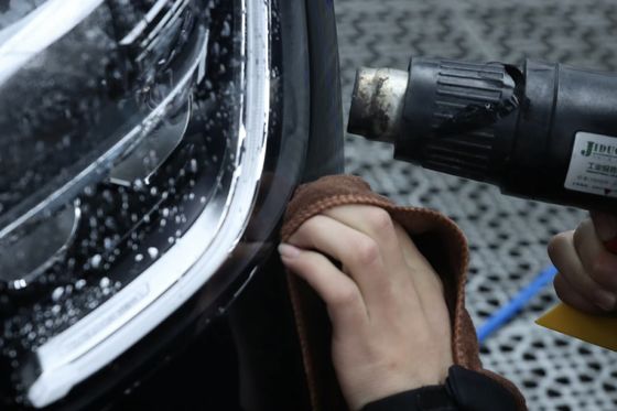 8.5mil queamarela o filme protetor transparente da proteção da pintura de TPU para carros